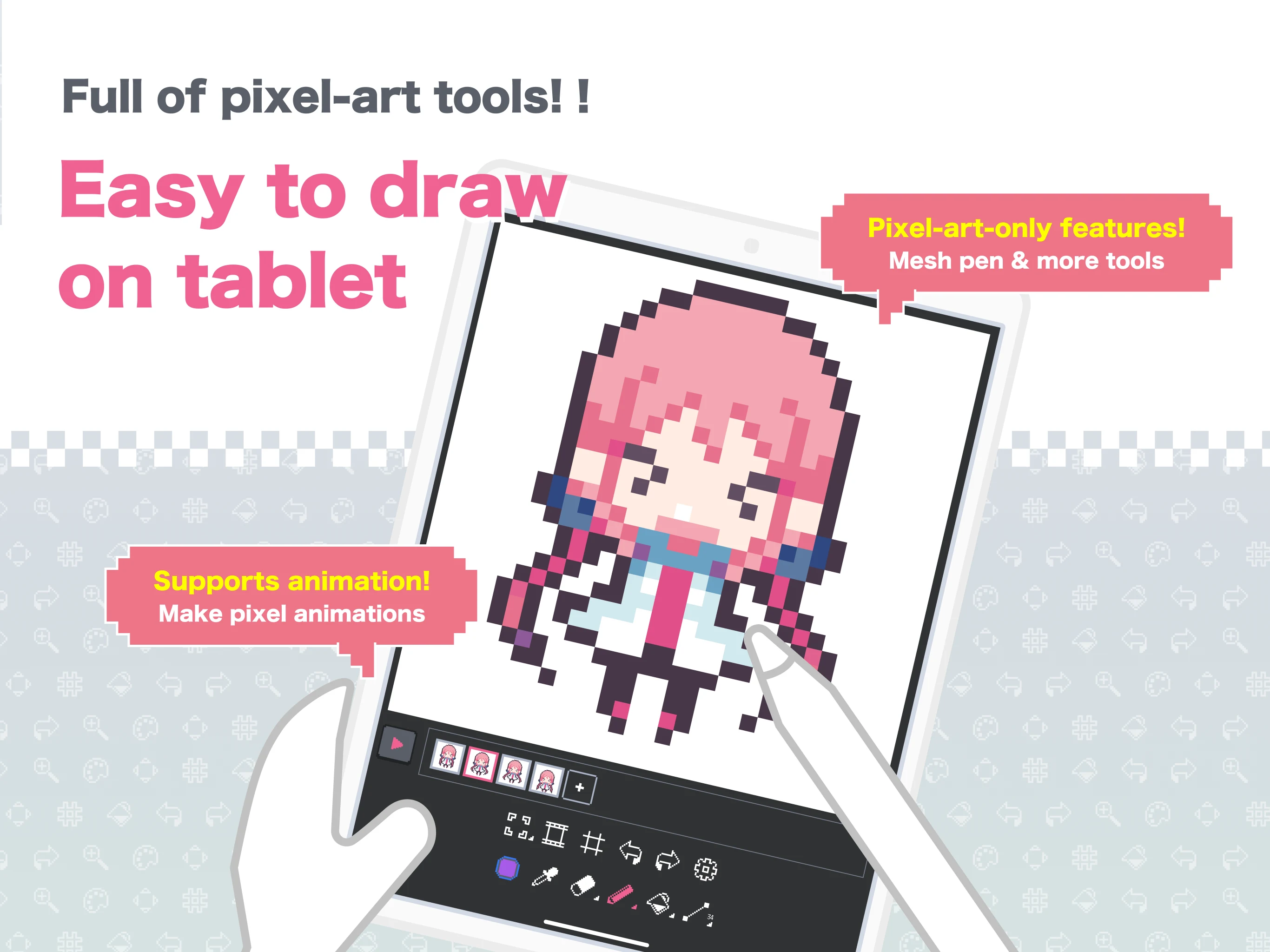 dotpict Easy to draw pixelart screenshot